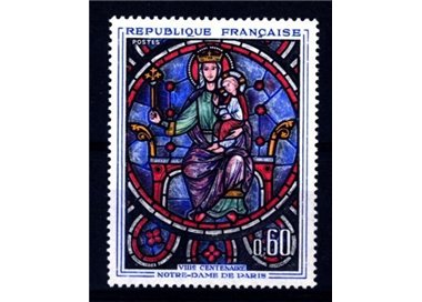 FRANCE 1964 Art (Notre-Dame Stained Glass Window) MNH**