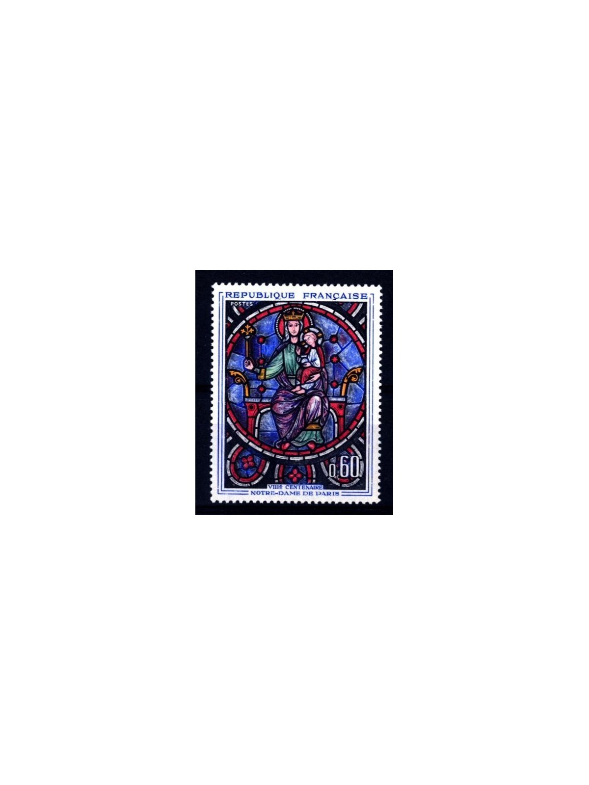 FRANCIA 1964 Arte (Vetrata di Notre-Dame) MNH**