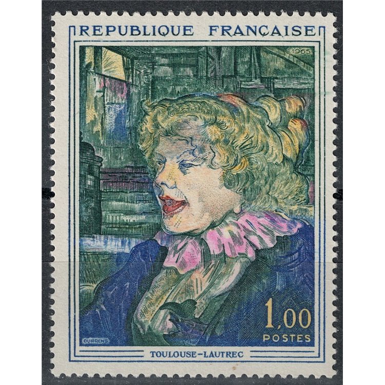 FRANCE 1964 Art (Toulouse Lautrec) MNH**