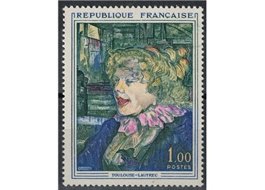 FRANCE 1964 Art (Toulouse Lautrec) MNH**