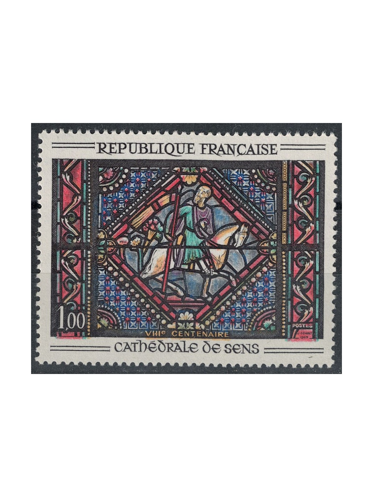 FRANCIA 1964 Arte (Cattedrale di Sens) MNH**