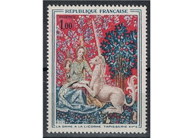 FRANCIA 1964 Arte (Arazzo, La dama col liocorno) MNH**