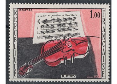 FRANCE 1965 Art (Dufy, The Red Violin) MNH**