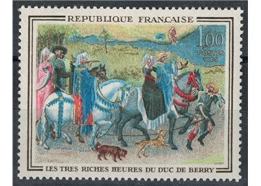 FRANCIA 1965 Arte (Le très riches heures du Duc Berry) MNH**