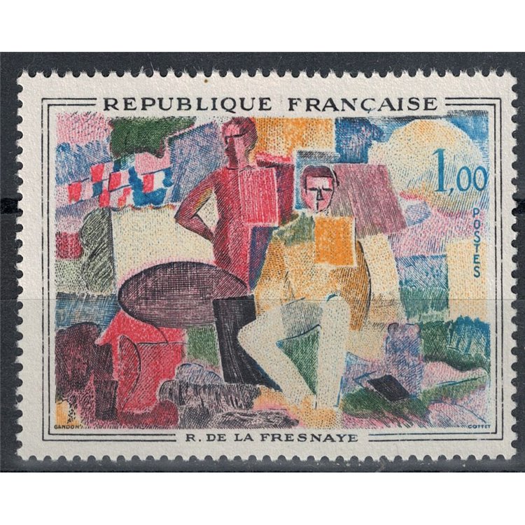 FRANCE 1961 Art (R. De la Fresnaye, July 14) MNH**