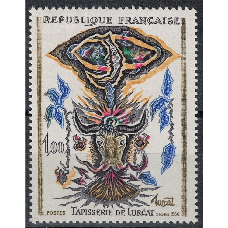 FRANCE 1966 Art (Lurcat Tapestry) MNH**