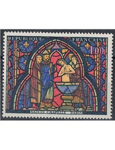 FRANCE 1966 Art (Sainte Chapelle) MNH**
