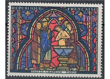 FRANCE 1966 Art (Sainte Chapelle) MNH**