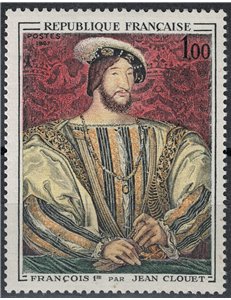 FRANCIA 1967 Arte (Jean Clouet, Francesco I) MNH**
