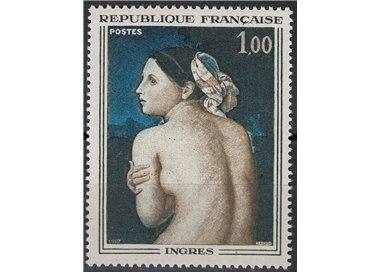 FRANCIA 1967 Arte (Ingres, La Bagnante) MNH**
