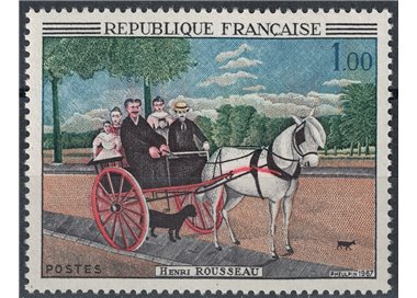FRANCE 1967 Art (Henri Rousseau, Father Juniet's Cart) MNH**