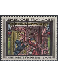 FRANCE 1967 Art (Church of Sainte-Madeleine) MNH**