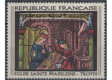 FRANCE 1967 Art (Church of Sainte-Madeleine) MNH**