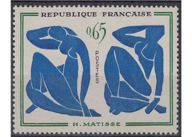 FRANCE 1961 Art (Matisse, The Blue Nudes) MNH**