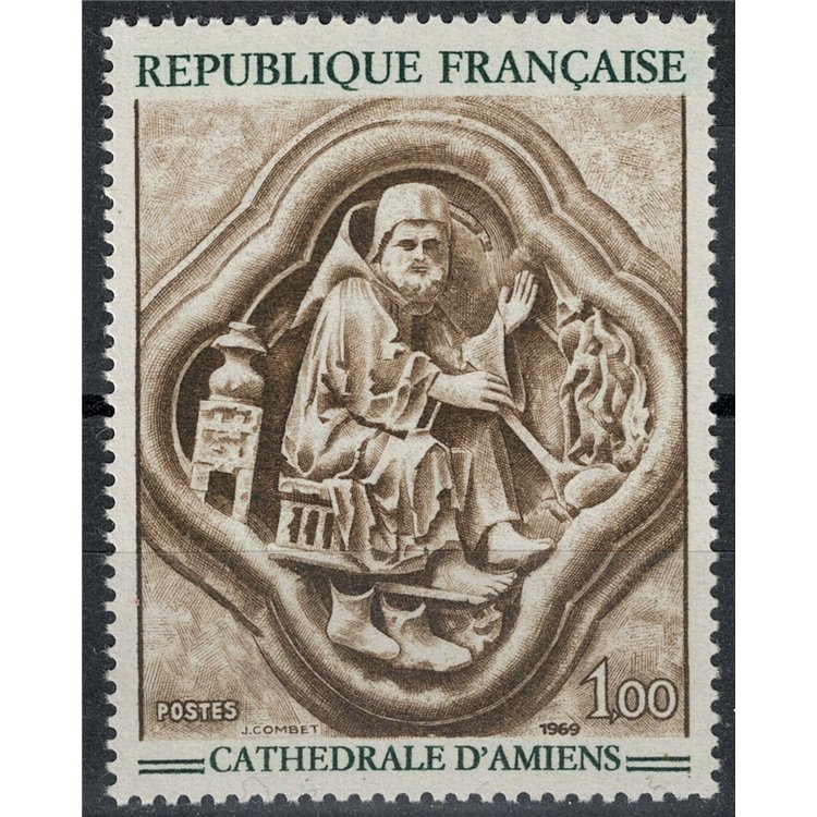 FRANCIA 1969 Arte (Bassorilievo della Cattedrale di Amiens) MNH**