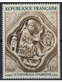 FRANCIA 1969 Arte (Bassorilievo della Cattedrale di Amiens) MNH**