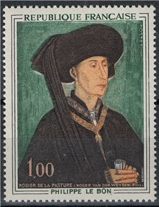 FRANCE 1969 Art (Rogier De La Pasture, Philip the Good) MNH**