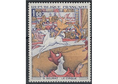 FRANCIA 1969 Arte (G. Seurat, Il circo) MNH**