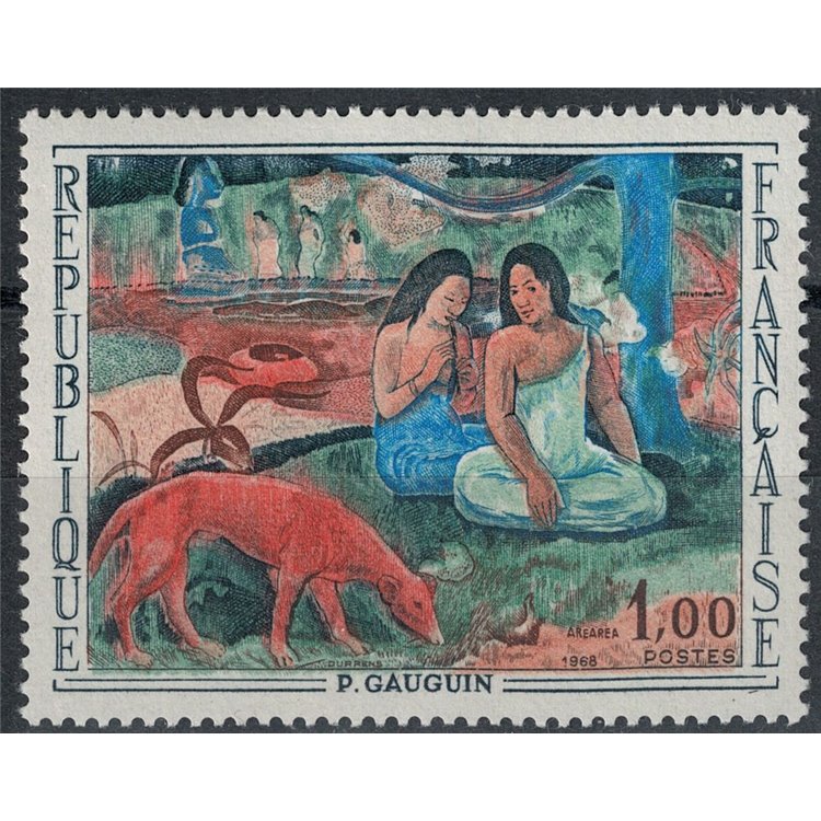 FRANCE 1968 Art (P. Gauguin, Arearea) MNH**