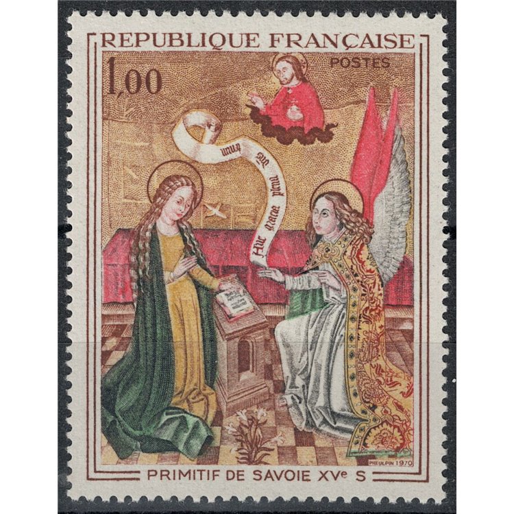 FRANCIA 1970 Arte (Scuola I Primitivi, L'annunciazione) MNH**