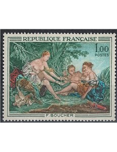 FRANCE 1970 Art (Boucher, Diana returning from the hunt) MNH**
