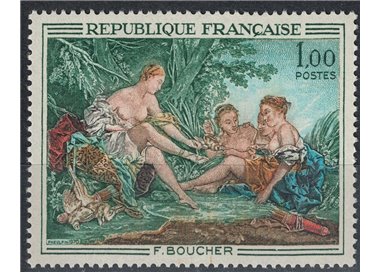 FRANCE 1970 Art (Boucher, Diana returning from the hunt) MNH**