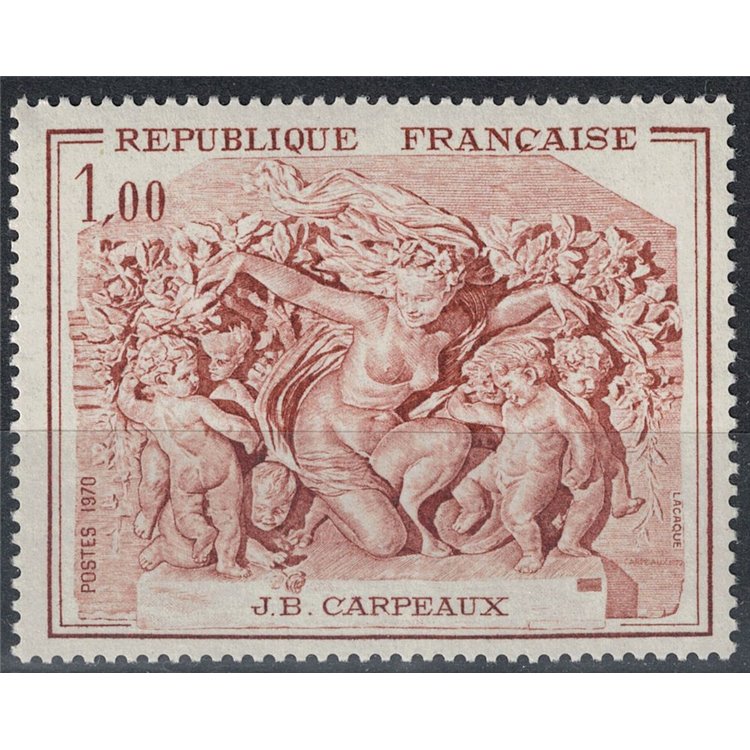 FRANCIA 1970 Arte (J. B. Carpeaux, Il trionfo di Flora) MNH**