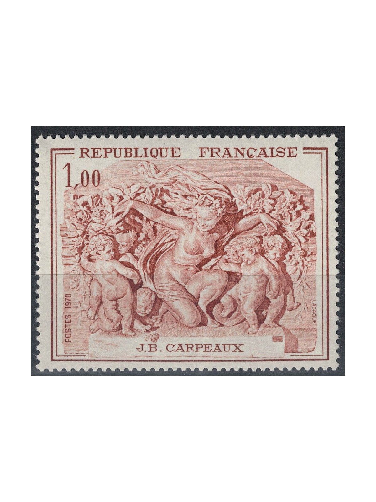 FRANCIA 1970 Arte (J. B. Carpeaux, Il trionfo di Flora) MNH**