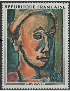 FRANCIA 1971 Arte (Roault, Il visionario) MNH**