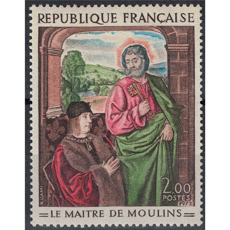 FRANCIA 1972 Arte (Maitre Moulins, P. De Bouron) MNH**