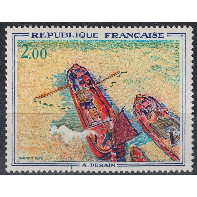FRANCE 1972 Art (A. Derain, The Lifeboat) MNH**