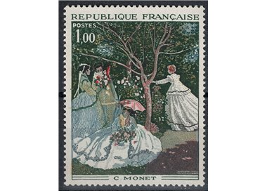 FRANCIA 1972 Arte (C. Monet, Donne in giardino) MNH**