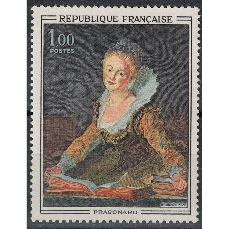 FRANCE 1972 Art (Fragonard, Studio) MNH**