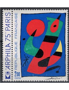 FRANCIA 1974 Arte (Joan Mirò) MNH**
