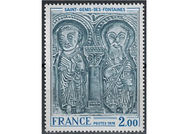 FRANCIA 1976 Arte (Chiesa di Saint Genis des Fontaines) MNH**