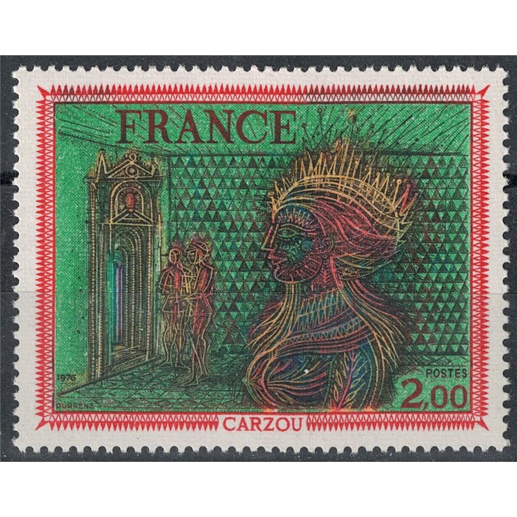 FRANCIA 1976 Arte (Carzou, Ritratto) MNH**