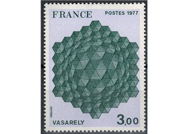 FRANCE 1977 Art (Vasarely, Composition) MNH**