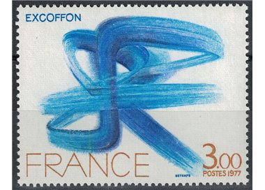 FRANCIA 1977 Arte (Excoffon, Opera originale) MNH**