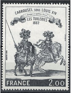 FRANCE 1978 Art (Carousel under Louis XIV) MNH**