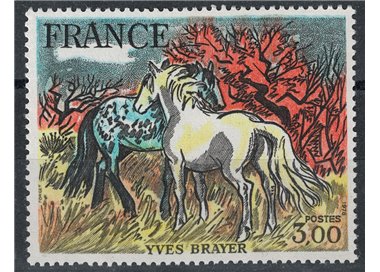 FRANCIA 1978 Arte (Yves Brayer, Cavalli di Camargue) MNH**