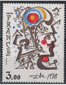 FRANCIA 1979 Arte (Salvator Dalì, Chapelain) MNH**