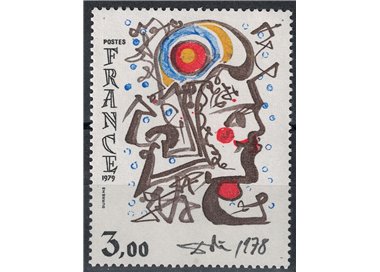 FRANCIA 1979 Arte (Salvator Dalì, Chapelain) MNH**