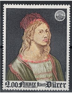 FRANCIA 1980 Arte (Albert Durer, Autoritratto) MNH**