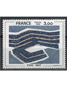 FRANCE 1980 Art (Raoul Ubac) MNH**