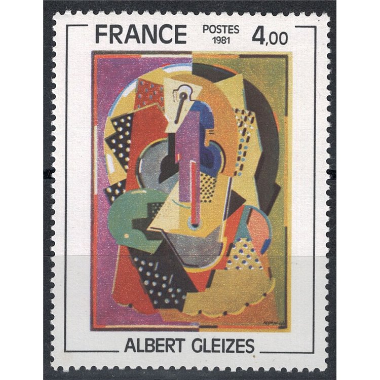 FRANCE 1981 Art (Albert Gleizes, Composition) MNH**