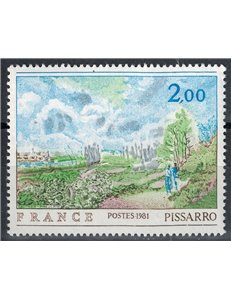 FRANCE 1981 Art (Pissarro, The Path of the Chou) MNH**