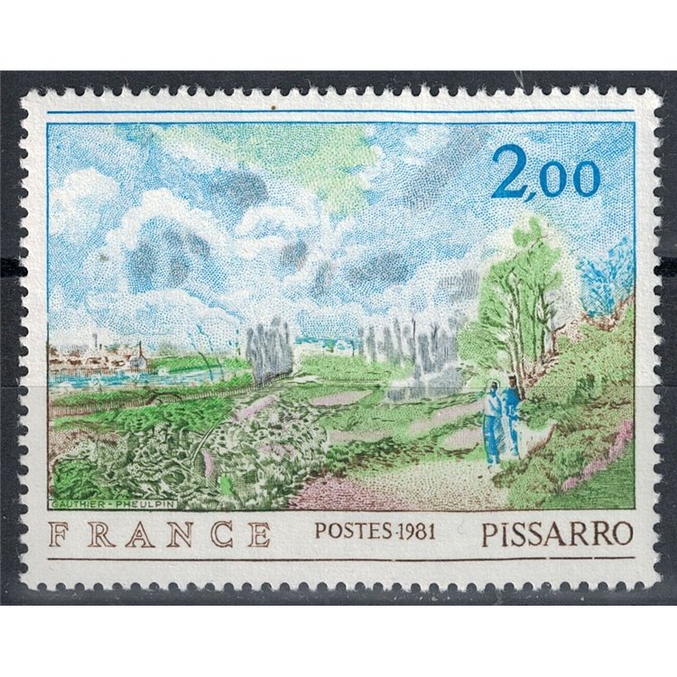FRANCE 1981 Art (Pissarro, The Path of the Chou) MNH**