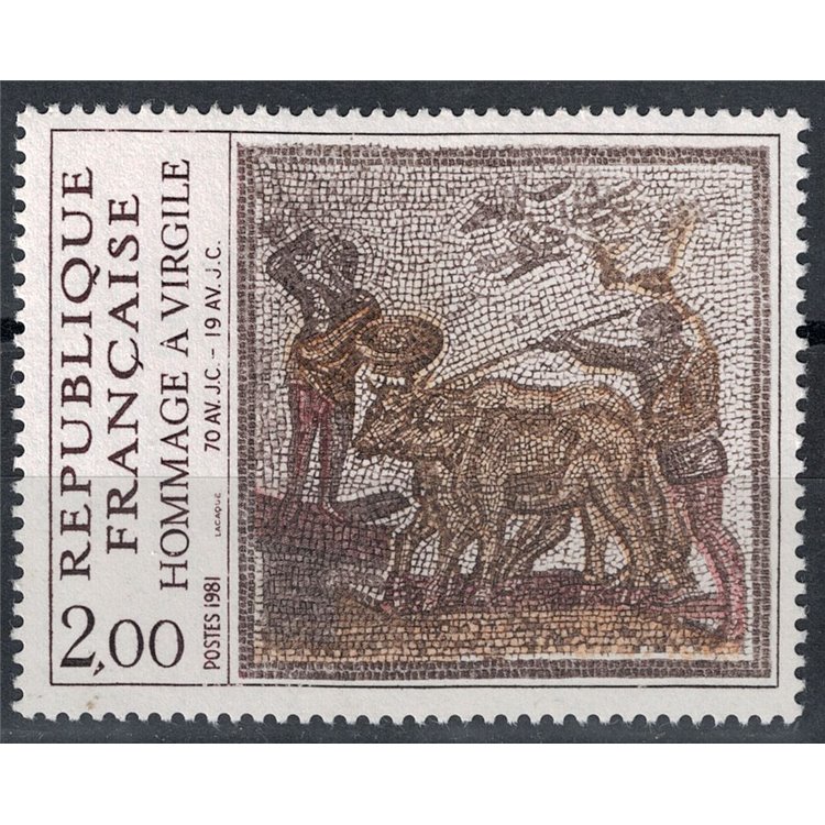 FRANCE 1981 Art (Homage to Virgil, The Georgics) MNH**