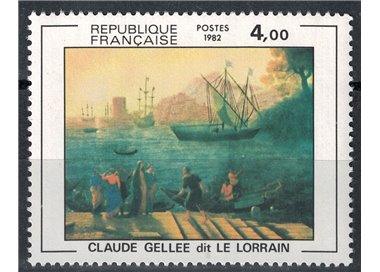 FRANCE 1982 Art (Claude Gellee, Le Lorrain) MNH**