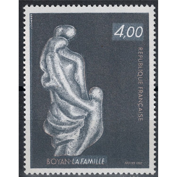 FRANCIA 1982 Arte (Boyan, La famiglia) MNH**